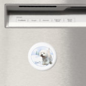 West Highland White Terrier Noel - Magnet (In Situ (Lave-vaisselle))