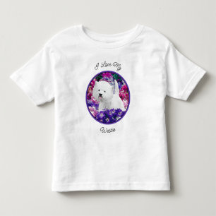 West Highland White Terrier Painting Dog Art Kinder Shirts