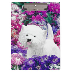 West Highland White Terrier Painting Dog Art Klembord
