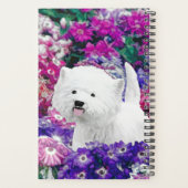 West Highland White Terrier Painting Dog Art Planner (Achterkant)