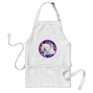 West Highland White Terrier Painting Dog Art Standaard Schort