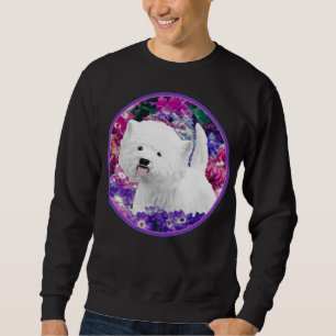 West Highland White Terrier Painting Dog Art Trui