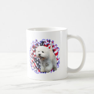 West Highland White Terrier Patriot Koffiemok