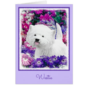 West Highland White Terrier Peinture Chien Art