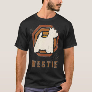 West Highland White Terrier Retro Classic T-shirt
