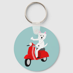 West Highland White Terrier Sleutelhanger