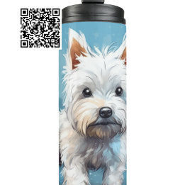 West Highland White Terrier Thermosbeker