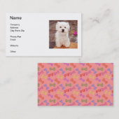 West Highland White Terrier Visitekaartje (Voorkant / Achterkant)