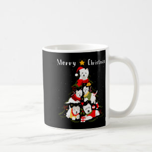 West Highland White Terrier Westie Kerstboom Koffiemok