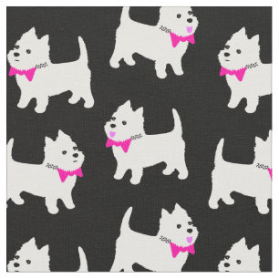 West Highland White Terriers Westie Puppies Stof