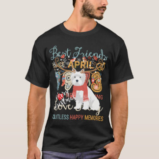 West Highland Witte Terriër Hond Kerstmis Website T-shirt