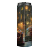 West Highland Witte Terriër Kerstfeest Thermosbeker (Achterkant)