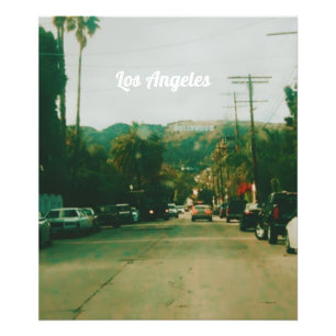West Hollywood, Los Angeles, Californië Foto Afdruk