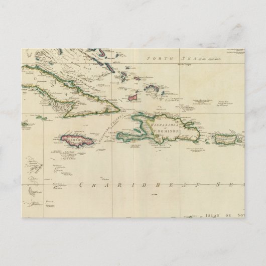 West-India Eilanden 2 Briefkaart (Voorkant)