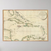 West-India Eilanden 3 Poster (Voorkant)