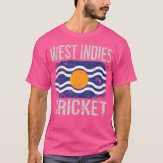 West-Indië Cricket West-Indische Vlag Cricket T-shirt
