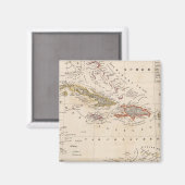 West Indies 10 Magneet (Voorkant / Achterkant)