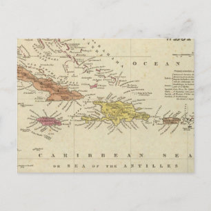 West Indies 14 Briefkaart
