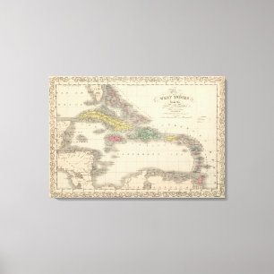 West Indies 14 Canvas Afdruk