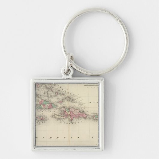 West Indies 3 Sleutelhanger (Voorkant)