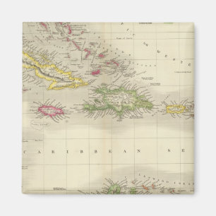 West Indies 6 Magneet