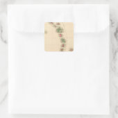 West Indies 75 Vierkante Sticker (Tas)