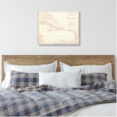 West Indies 9 Canvas Afdruk (Insitu (Slaapkamer))