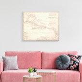 West Indies 9 Canvas Afdruk (Insitu (Woonkamer))