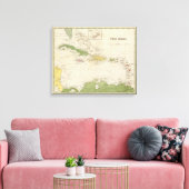 West Indies Canvas Afdruk (Insitu (Woonkamer))