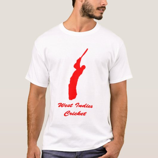 West Indies Cricket T shirt (Voorkant)