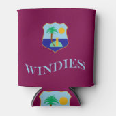 West Indies cricket vlag Blikjeskoeler (Voorkant)