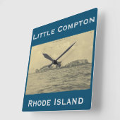  West Island, Sakonnet - Kleine Compton, RI Vierkante Klok (Hoek)