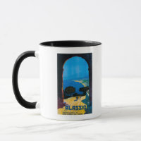 West-Italiaanse Riviera Travel Poster