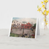 West Lake Shore Drive, Wenskaart Kaart (Gele Bloem)