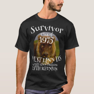 West Linn High School Reünie Template T-shirt 2045