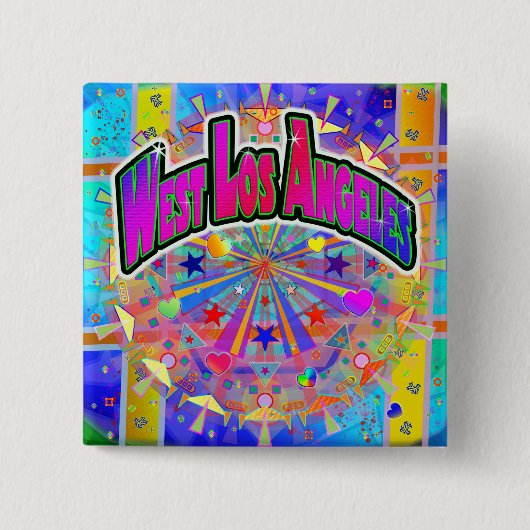 West Los Angeles Cosmic Unity Button (Voorkant)