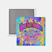 West Los Angeles Cosmic Unity Magnet Magneet (Voorkant / Achterkant)