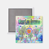 West Los Angeles Deep Dream Magnet (Recto/Verso)