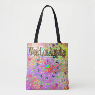 West Los Angeles Lucky Golden Canvas tas