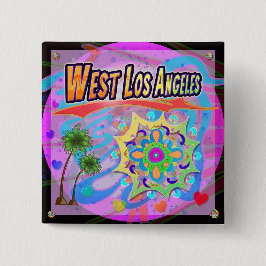 West Los Angeles True Progress Button (Voorkant)