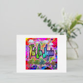 West Los Angeles Vista Express-Briefkaart Folie Feestdagen Briefkaart (Staand Voorkant)