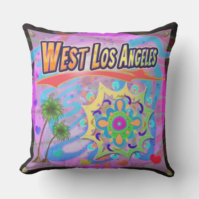 West Los Angeles Vrai Coussin de progrès (Recto)