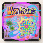West Los Angeles Vrai Dessous de verre de progrès (Devant)