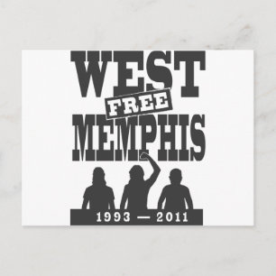 West Memphis Drie Briefkaart