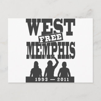 West Memphis Drie Briefkaart