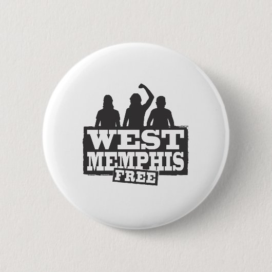 West Memphis Drie Ronde Button 5,7 Cm (Voorkant)