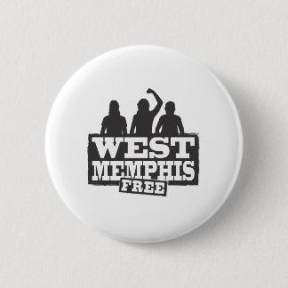 West Memphis Drie Ronde Button 5,7 Cm