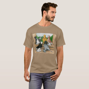 West of England Tumbler Pigeons T-shirt