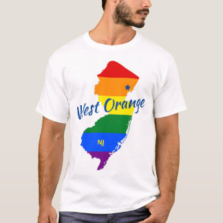 West Oranje NJ Gay T-shirt