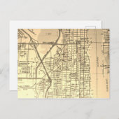 West Palm Beach, FL Carte Vintage (Devant / Derrière)